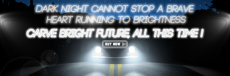Dark night cannot stop a brave heart running to brightness. Dark night cannot stop a brave heart running to brightness.